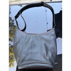 Women's Derek Alexander Crossbody Bag One Size Black Leather Double Zip